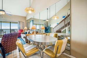 Dining - Multi-Level Seaside Condo w/ Easy Beach Access, Pool, & Water Views (Panama City Beach)