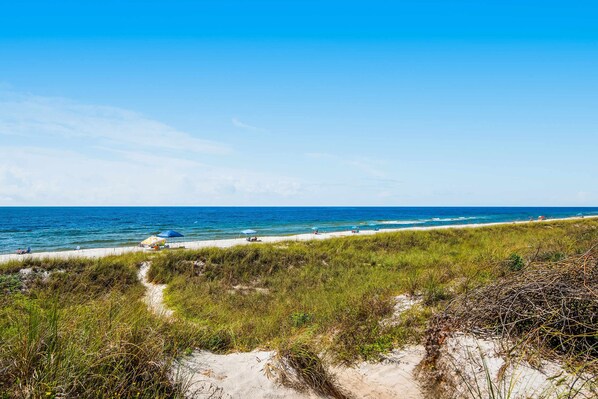 On the beach - Multi-Level Seaside Condo w/ Easy Beach Access, Pool, & Water Views (Panama City Beach)