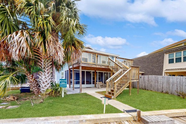 Exterior - Dog-Friendly Retreat with Private Dock & Water Views - Great for Fishing & Boating (Panama City Beach)