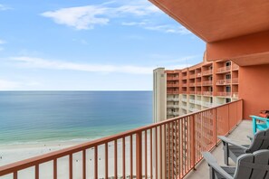 Property grounds - Beachfront retreat with pool, hot tub, gym, & seasonal beach chairs & umbrella (Panama City Beach)