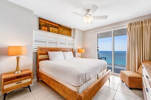 2 bedrooms, desk, iron/ironing board, WiFi - 16th-floor oceanfront condo with pools & hot tub, ocean view, W/D & WiFi (Panama City Beach)