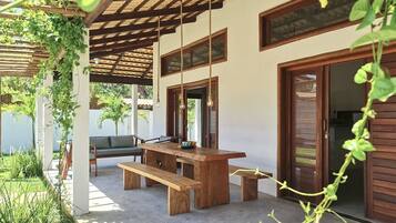 Opções para refeição ao ar livre