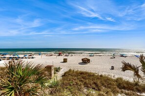 On the beach - Luxurious Beachfront Home w/Covered Deck, Hammock, & High-Speed WiFi (Panama City Beach)