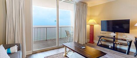 Televisión, reproductor de DVD y oficina