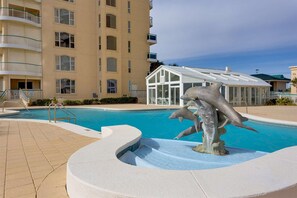 Pool - Renovated, Gulf-Front Condo with Beach Access, Shared Pools, Hot Tub & Free WiFi (Perdido Key)