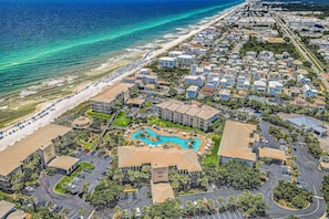 Exterior - Elegant getaway with stunning view, lagoon pool & pickleball - close to shops (Seacrest)