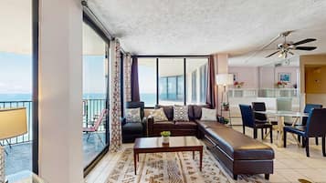 TV, DVD player, offices