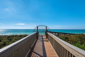 Property grounds - Elegant abode overlooking the pool with beach access, tennis & pickleball (Seacrest)