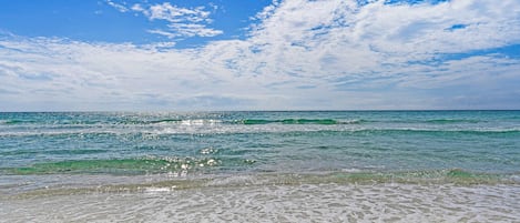On the beach