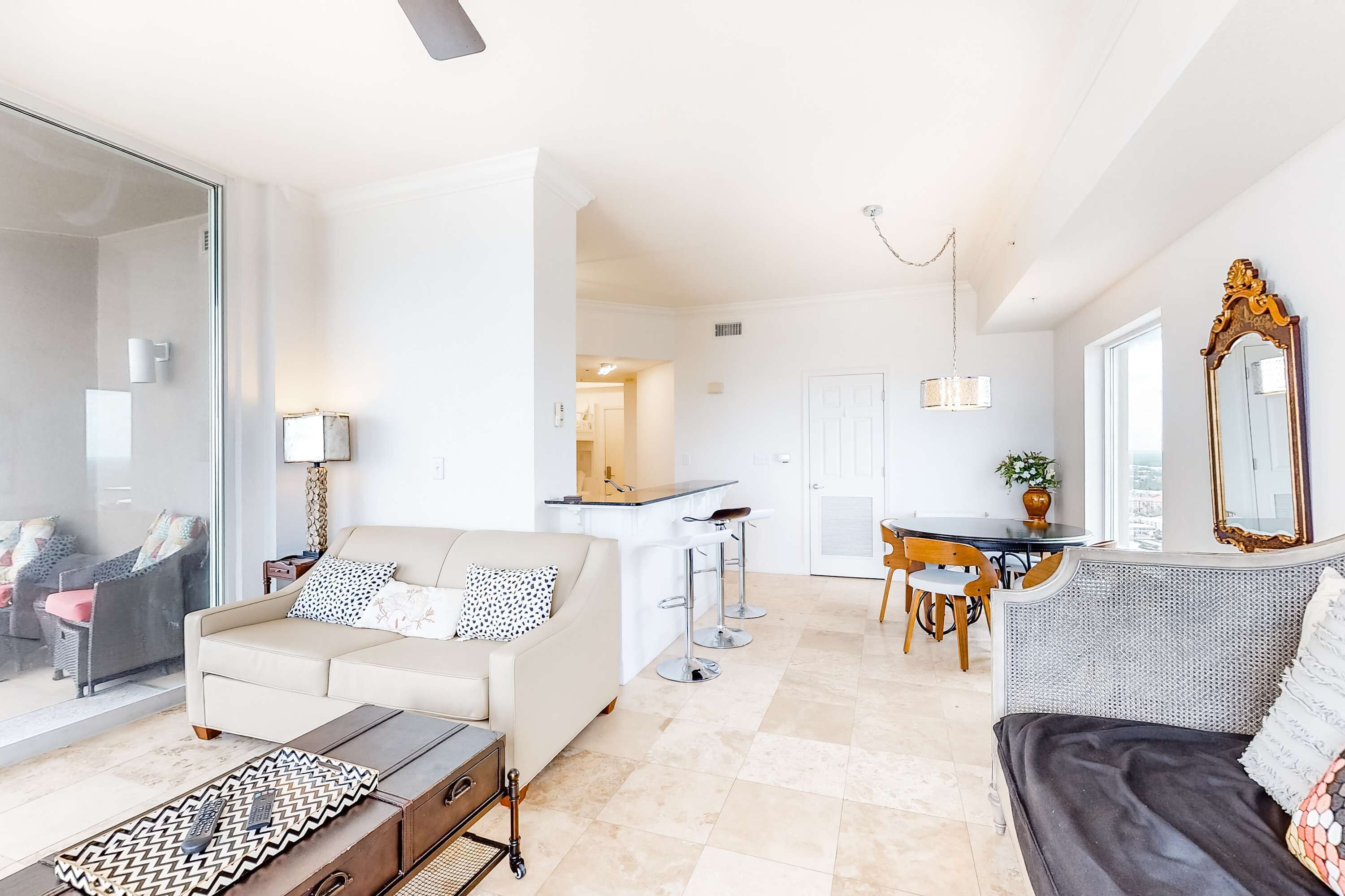 TV, DVD player, offices