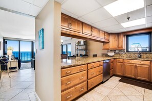 Interior - Gulf views from your private balcony - condo with pool , hot tub & beach access (Panama City Beach)