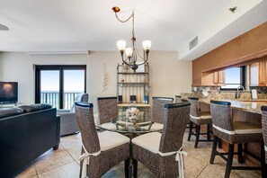 Interior - Gulf views from your private balcony - condo with pool , hot tub & beach access (Panama City Beach)