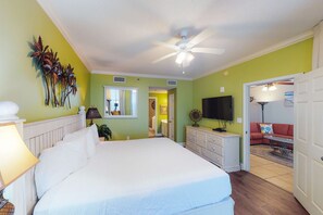 3 bedrooms, iron/ironing board, WiFi - Coastal condo steps to beach with pools, hot tub, gym & amazing views (Perdido Key)