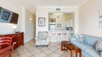 TV, DVD player, offices