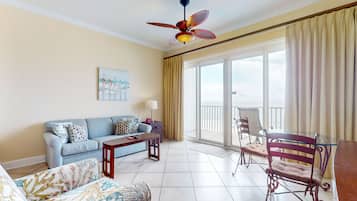 TV, DVD player, offices