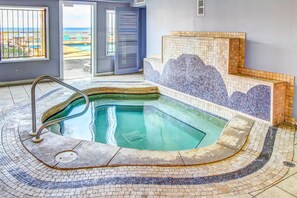 Pool - Beachfront condo with ocean-view balcony, pools, hot tub, gym, central AC, & W/D (Panama City Beach)
