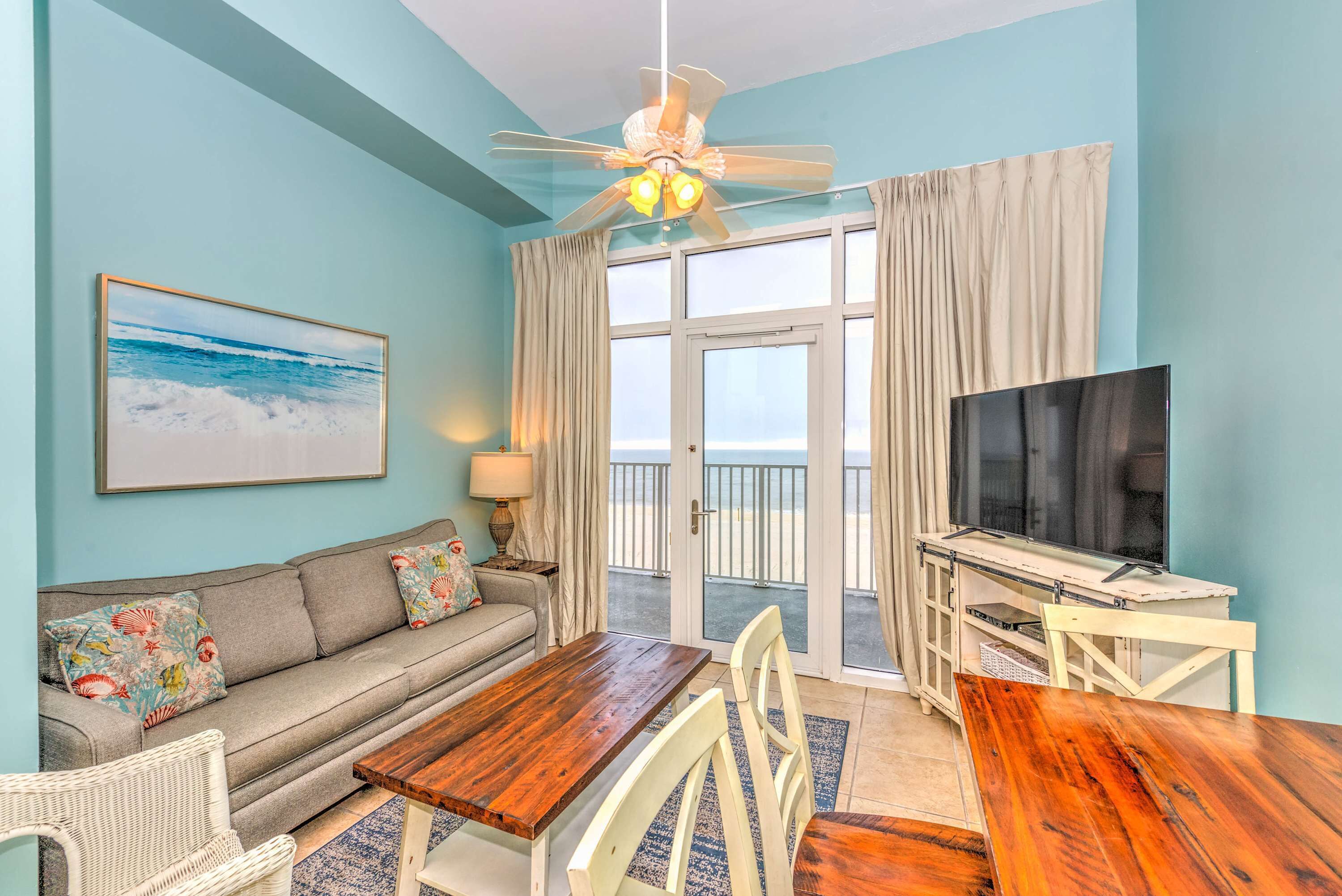 TV, DVD player, offices