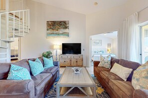 TV, offices - Tivoli by the Sea #5239 - Sunshine Cottage (Miramar Beach)