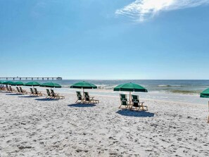 On the beach - Ground-Floor Condo At Waterscape Waterfall, Lazy River, Beach Chairs (Fort Walton Beach)