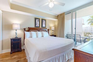 1 bedroom, iron/ironing board, WiFi, bed sheets - 3rd Floor Exquisite Condo At Waterscape Children's Playground, 2 Hot Tubs (Fort Walton Beach)