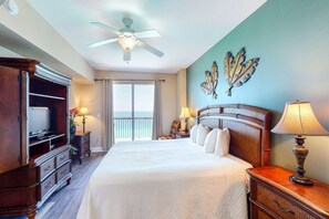 3 bedrooms, iron/ironing board, WiFi, wheelchair access - Inviting 16th-floor condo with direct Gulf-front views, pools & gym (Panama City Beach)