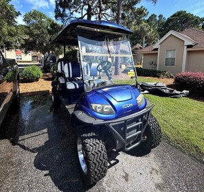 Property grounds - Dog-friendly townhome with golf cart, close to shops, restaurants, pools, & beach (Miramar Beach)