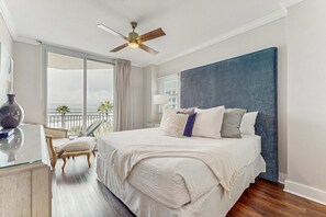 2 bedrooms, iron/ironing board, WiFi, bed sheets - Picturesque Gulf-front condo at Waterscape with waterfall & lazy River (Fort Walton Beach)