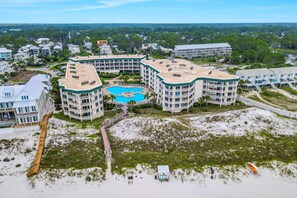 Exterior - Beach-view condo with outdoor pool, hot tub, sauna, tennis, BBQ, & beach access (Santa Rosa Beach)