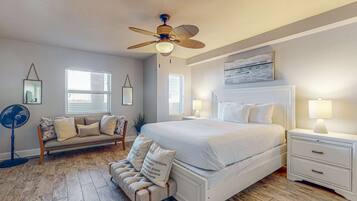 2 chambres, fer et planche Ă repasser, Wi-Fi, draps fournis