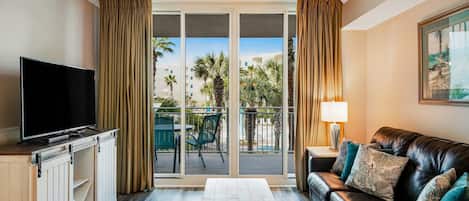 TV, DVD player, offices