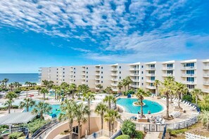 Pool - 2nd Floor Condo At Waterscape Steps To Beach Lazy River (Fort Walton Beach)