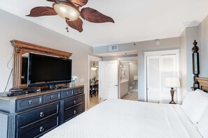 2 bedrooms, iron/ironing board, WiFi, bed sheets - 2nd Floor Condo At Waterscape Steps To Beach Lazy River (Fort Walton Beach)