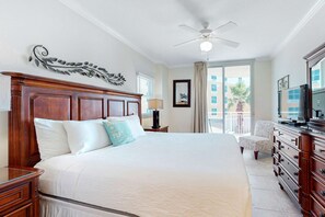 2 bedrooms, iron/ironing board, WiFi, bed sheets - 3rd Floor Spacious Condo At Waterscape Children's Playground, 2 Hot Tubs (Fort Walton Beach)