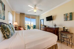 2 bedrooms, iron/ironing board, WiFi, bed sheets - Spacious Condo At Waterscape Lovely Gulf Views Playground, 2 Hot Tubs (Fort Walton Beach)