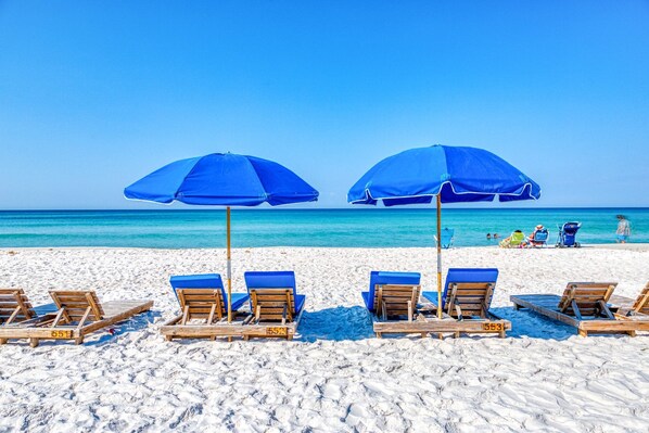 Beach - Gorgeous coastal home with plenty of space, pool, and easy beach access (Panama City Beach)