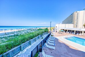 Pool - Gorgeous coastal home with plenty of space, pool, and easy beach access (Panama City Beach)