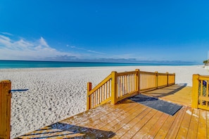 On the beach - Summit Unit 325 | Ocean-view condo with a pool - snowbird-friendly (Panama City Beach)