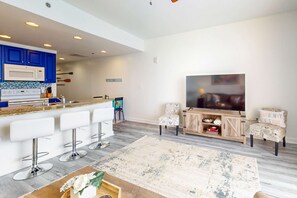 Interior - Newly renovated oceanfront condo w/ pool & hot tub, ocean view, fast WiFi (Panama City Beach)