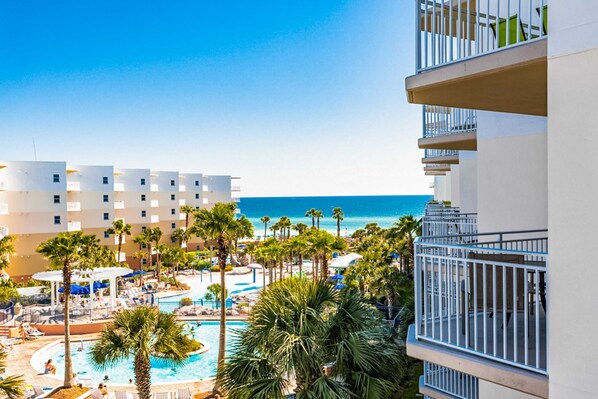 Pool - 5th Floor Lovely Spacious Condo At Waterscape Waterfall, Lazy River (Fort Walton Beach)