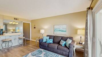 TV, DVD player, offices