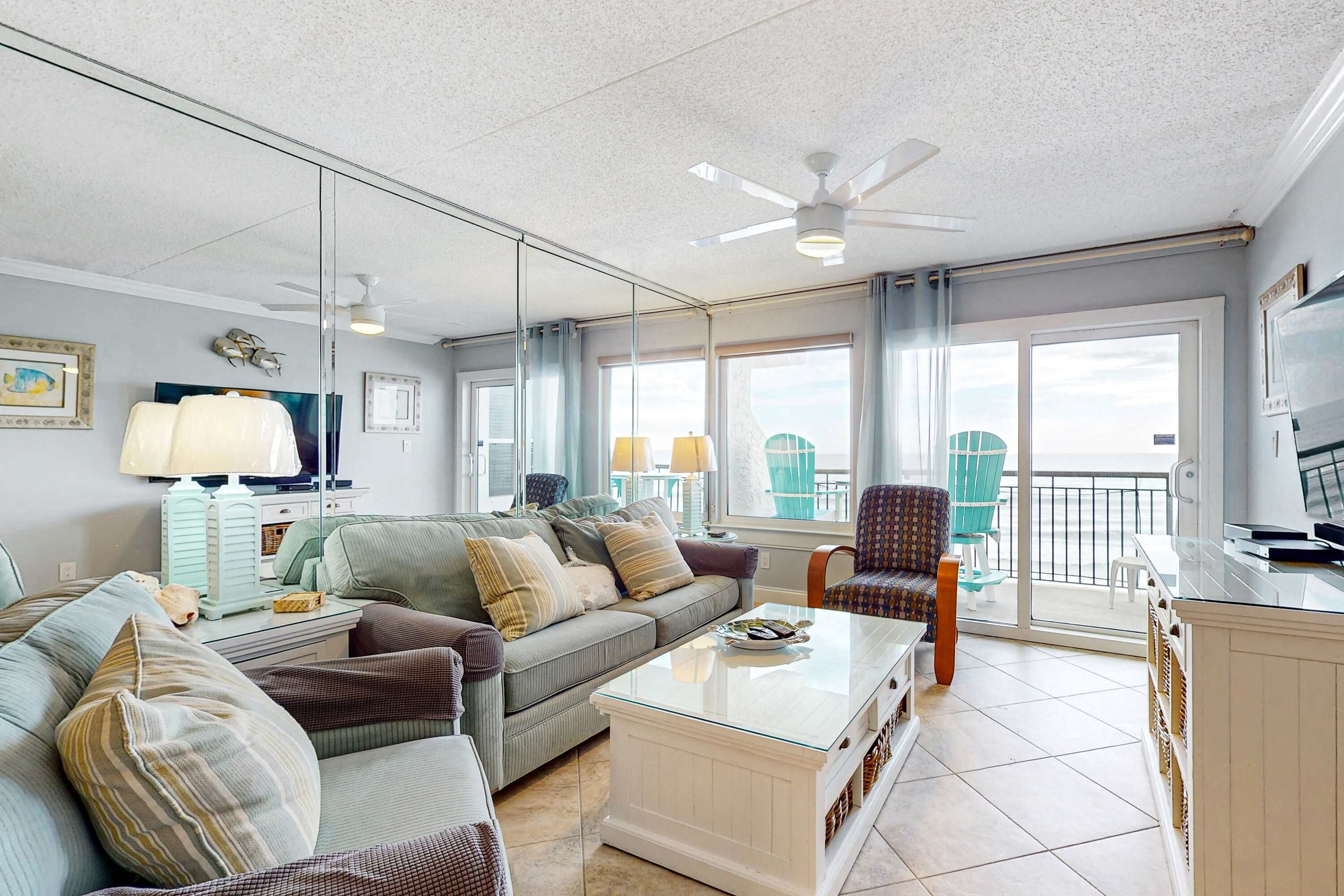 TV, DVD player, offices