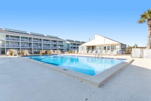Pool - Sunny Gulf Coast condo with beach access, pool, tennis, & shuffleboard (Panama City Beach)