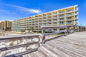 Exterior - Oceanfront Condo with Shared Pool & Hot Tub, Ocean View, & Private Washer/Dryer (Fort Walton Beach)