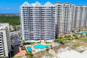 Exterior - Gulf-front condo with amazing views, pools, beach access & gym (Perdido Key)