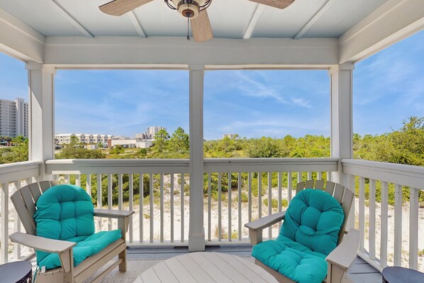 Property grounds - Airy townhouse with pool, hot tub, central AC, & washer/dryer - dog-friendly (Perdido Key)