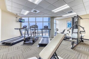 Fitness facility - 11th-floor, Gulf-front condo with views, pools, hot tub & tennis (Perdido Key)