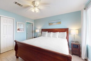 1 chambre, fer et planche à repasser, Wi-Fi, draps fournis