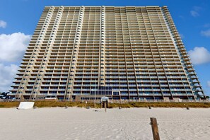Exterior - Oceanfront Condo with Shared Pool & Hot Tub, Ocean View, and High-Speed WiFi (Panama City Beach)