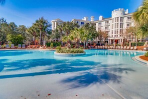 Pool - Grand resort condo with golf course, pool & luxe amenities (Miramar Beach)