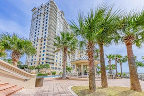 Exterior - Gulf-front condo with views, pools, a hot tub, and tennis (Perdido Key)